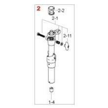 Tama HH905RH4 Middle Tube Assembly