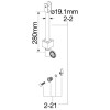 Tama HOW29WN3 Holder Section for HOW29WN Octoban Stand