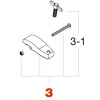 Tama HP303 Hoop Clamp Assembly for HP200P/HP310L Drum Pedals