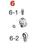 Tama HP600D7 Speedo Ring w/ Quick Hook for HP600