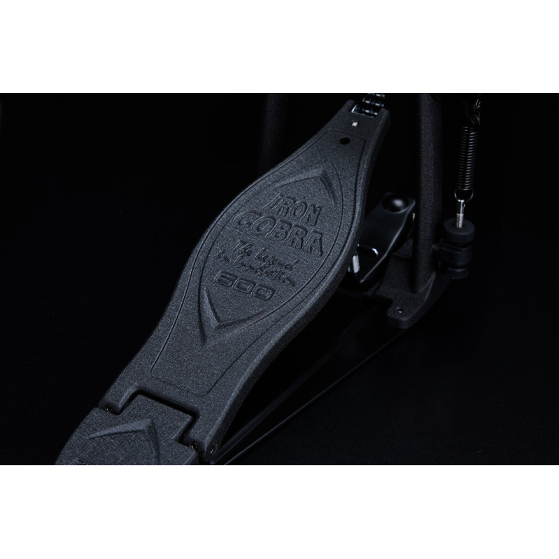 Tama HP600DMB Iron Cobra 600 Duo Glide Single Pedal - Dark Shadow Edition