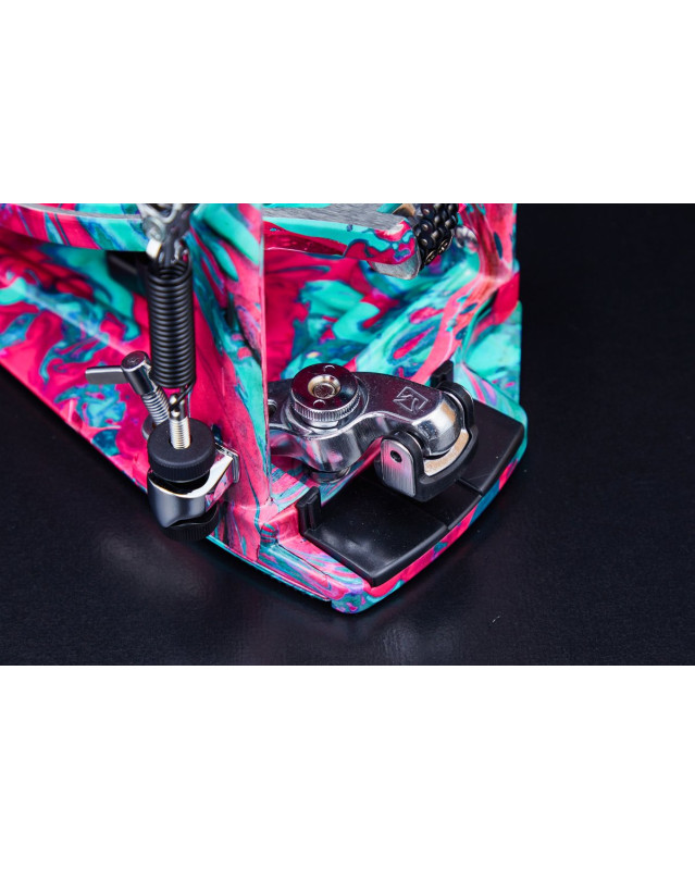 Tama HP900PMCS 50th Limited Iron Cobra Power Glide Single Pedal - Marble Coral Swirl