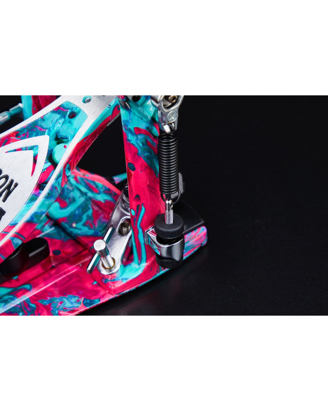 Tama HP900PMCS 50th Limited Iron Cobra Power Glide Single Pedal - Marble Coral Swirl