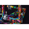 Tama HP900PWMPR 50th Limited Iron Cobra Power Glide Twin Pedal - Marble Psychedelic Rainbow Finish