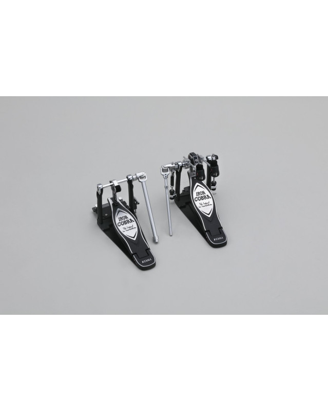 Tama HP900PWNMR Iron Cobra 900 Power Glide Twin Pedal Mirror Rod Special Bundle Pack