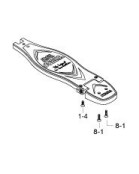 Tama HP908 Iron Cobra Footboard with Screws, for Iron Cobra Series - Screws M5x16mm