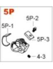 Tama HP9N5P sprocket assembly