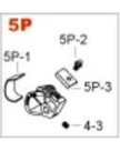 Tama HP9N5P sprocket assembly
