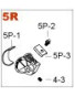 Tama HP9N5R Rolling Glide Lite Sprocket assembly