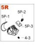 Tama HP9N5R Rolling Glide Lite Sprocket assembly