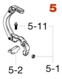 Tama HPDS15A Direct Link Assembly for Dyna-Sync Single Pedal