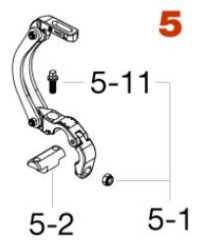 Tama HPDS15A Direct Link Assembly for Dyna-Sync Single Pedal