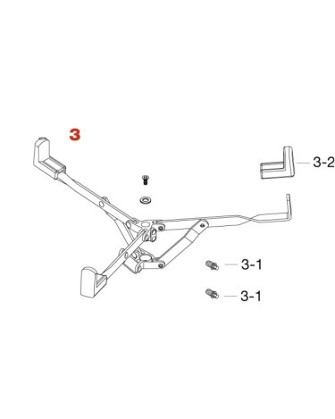Tama HS60W3 Basket Assembly for HS60W Snare Stand