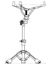 Tama HS80HWN Roadpro Concert Snare Stand Extended Height for Standing Performance