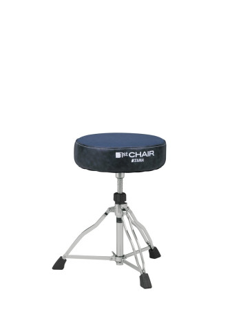 Tama HT430CVNB 1st Chair Round Rider Drum Throne with Canvas Seat - Navy Blue/Blue