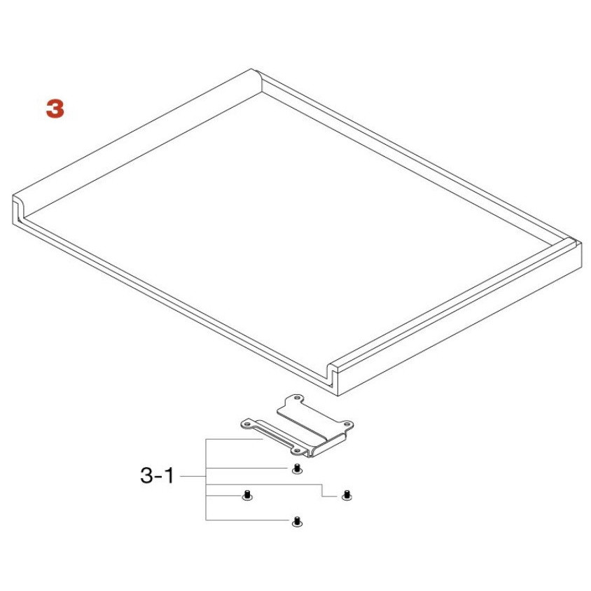 Tama HTB86A Table Assembly for HTB86LS Percussion Table