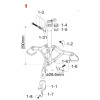 Tama HTS108W1 Base Assembly for HTS108W Single Tom Stand