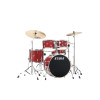 Tama IP50H6W-BRM Imperialstar Drum Set 5 pcs - Burnt Red Mist/Chrome HW + MEINL Cymbals HCS Cymbal Kit/Stage Master Doub