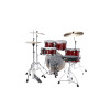 Tama IP50H6W-BRM Imperialstar Drum Set 5 pcs - Burnt Red Mist/Chrome HW + MEINL Cymbals HCS Cymbal Kit/Stage Master Doub