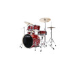 Tama IP50H6W-BRM Imperialstar Drum Set 5 pcs - Burnt Red Mist/Chrome HW + MEINL Cymbals HCS Cymbal Kit/Stage Master Doub