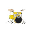 Tama IP50H6W-ELY Imperialstar Drum Set 5 pcs - Electric Yellow/Chrome HW + MEINL Cymbals HCS Cymbal Kit/Stage Master Dou
