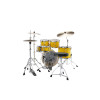 Tama IP50H6W-ELY Imperialstar Drum Set 5 pcs - Electric Yellow/Chrome HW + MEINL Cymbals HCS Cymbal Kit/Stage Master Dou