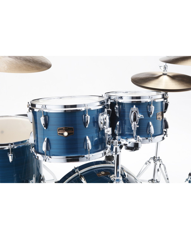 Tama IP50H6W-HLB Imperialstar Drum Set 5 pcs - Hairline Blue/Chrome HW + MEINL Cymbals HCS Cymbal Kit/Stage Master Doubl