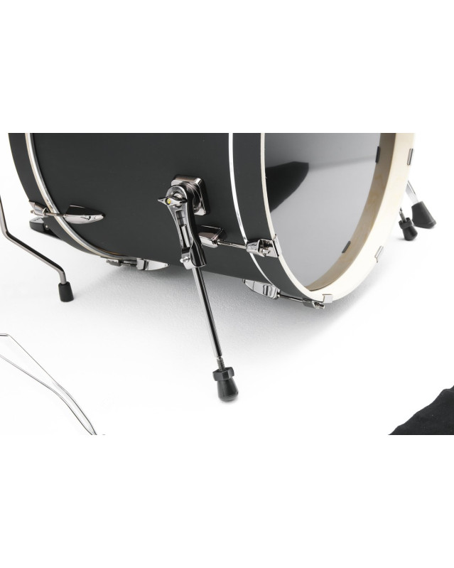 Tama IP50H6WBN-BOB Imperialstar Drum Set 5 pcs - Blacked Out Black/Black Nickel HW + MEINL Cymbals HCS Cymbal Kit/Stage 