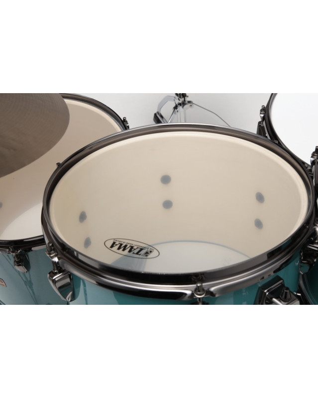 Tama IP50H6WBN-SLM Imperialstar Drum Set 5 pcs - Sky Blue Mist/Chrome HW + MEINL Cymbals HCS Cymbal Kit/Stage Master Dou