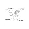 Tama IP52H6W-BRM Imperialstar Drum Set 5 pcs - Burnt Red Mist/Chrome HW + MEINL Cymbals HCS Cymbal Kit/Stage Master Doub
