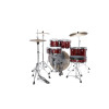 Tama IP52H6W-BRM Imperialstar Drum Set 5 pcs - Burnt Red Mist/Chrome HW + MEINL Cymbals HCS Cymbal Kit/Stage Master Doub
