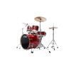 Tama IP52H6W-BRM Imperialstar Drum Set 5 pcs - Burnt Red Mist/Chrome HW + MEINL Cymbals HCS Cymbal Kit/Stage Master Doub
