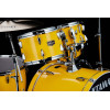 Tama IP52H6W-ELY Imperialstar Drum Set 5 pcs - Electric Yellow/Chrome HW + MEINL Cymbals HCS Cymbal Kit/Stage Master Dou