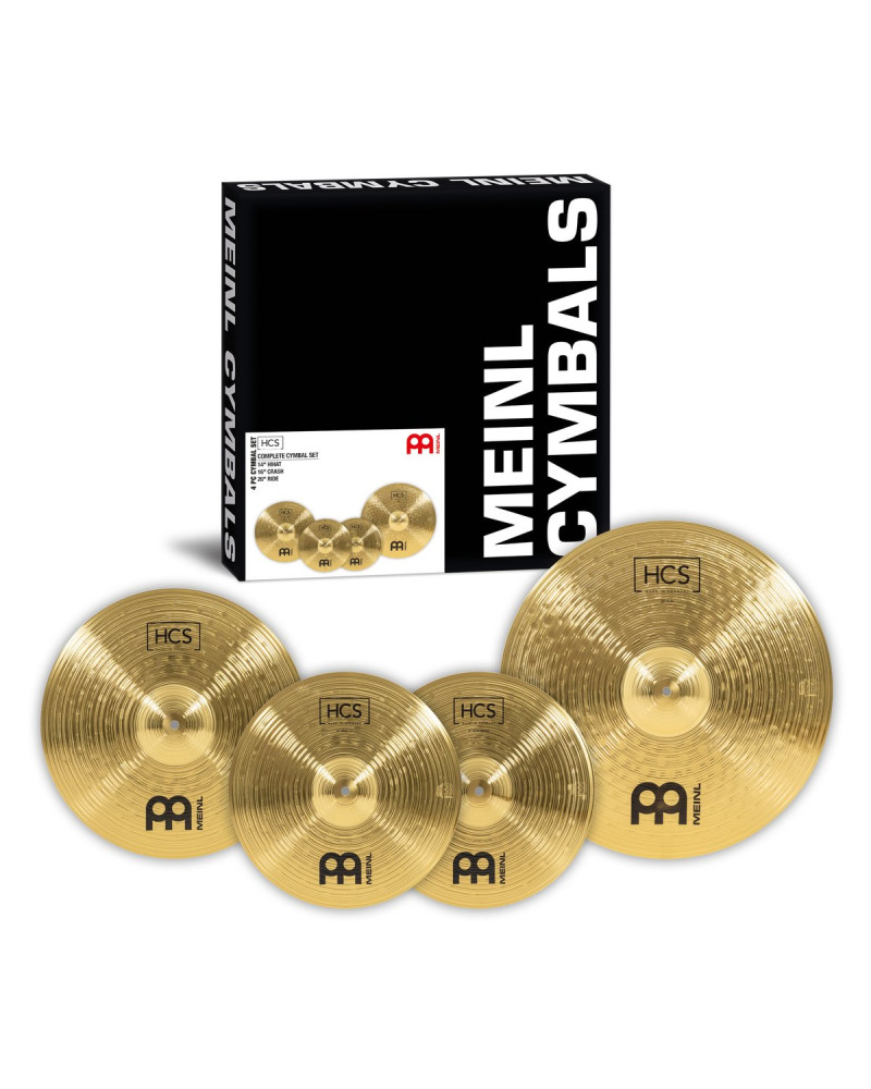 Tama IP52H6W-ELY Imperialstar Drum Set 5 pcs - Electric Yellow/Chrome HW + MEINL Cymbals HCS Cymbal Kit/Stage Master Dou