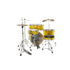 Tama IP52H6W-ELY Imperialstar Drum Set 5 pcs - Electric Yellow/Chrome HW + MEINL Cymbals HCS Cymbal Kit/Stage Master Dou