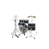Tama IP52H6W-HBK Imperialstar Drum Set 5 pcs - Hairline Black/Chrome HW + MEINL Cymbals HCS Cymbal Kit/Stage Master Doub