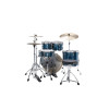Tama IP52H6W-HLB Imperialstar Drum Set 5 pcs - Hairline Blue/Chrome HW + MEINL Cymbals HCS Cymbal Kit/Stage Master Doubl