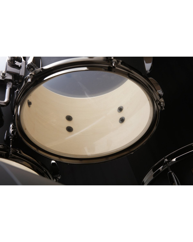 Tama IP52H6WBN-BOB Imperialstar Drum Set 5 pcs - Blacked Out Black/Black Nickel HW + MEINL Cymbals HCS Cymbal Kit/Stage 