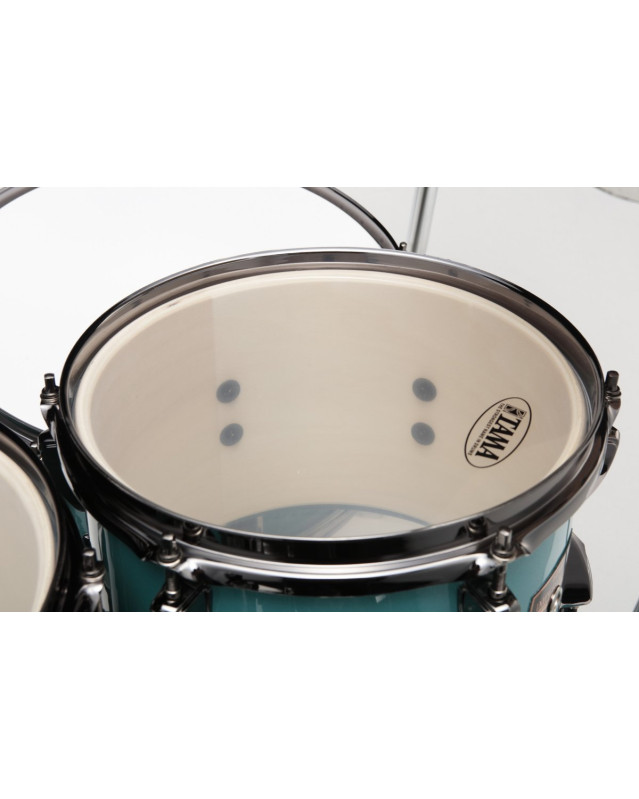 Tama IP52H6WBN-SLM Imperialstar Drum Set 5 pcs - Sky Blue Mist/Chrome HW + MEINL Cymbals HCS Cymbal Kit/Stage Master Dou