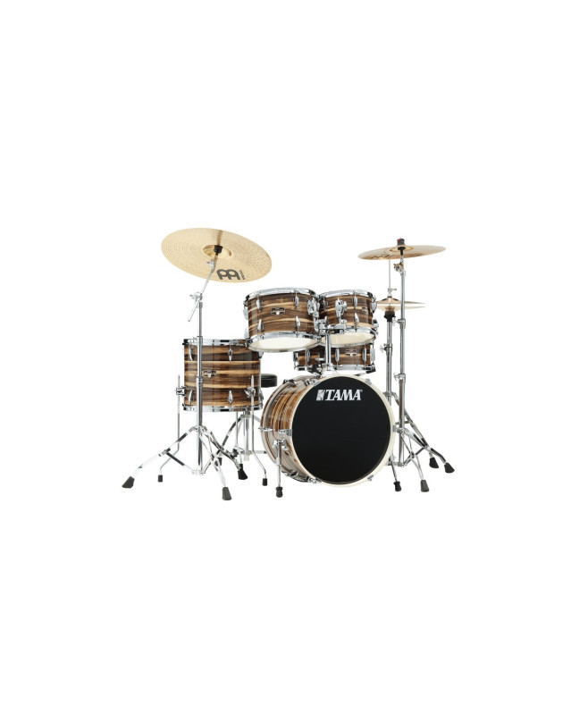 Tama IP58H6W-CTW Imperialstar Drum Set 5 pcs - Coffee Teak Wrap/Chrome HW + MEINL Cymbals HCS Cymbal Kit/Stage Master Do