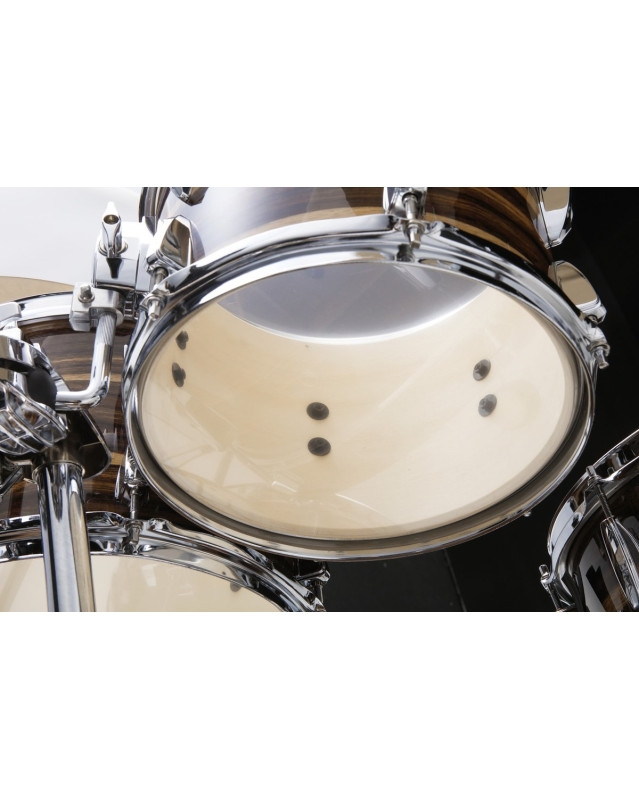 Tama IP58H6W-CTW Imperialstar Drum Set 5 pcs - Coffee Teak Wrap/Chrome HW + MEINL Cymbals HCS Cymbal Kit/Stage Master Do