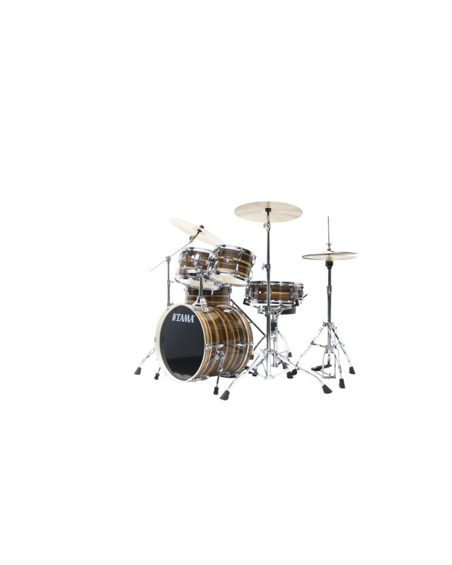 Tama IP58H6W-CTW Imperialstar Drum Set 5 pcs - Coffee Teak Wrap/Chrome HW + MEINL Cymbals HCS Cymbal Kit/Stage Master Do
