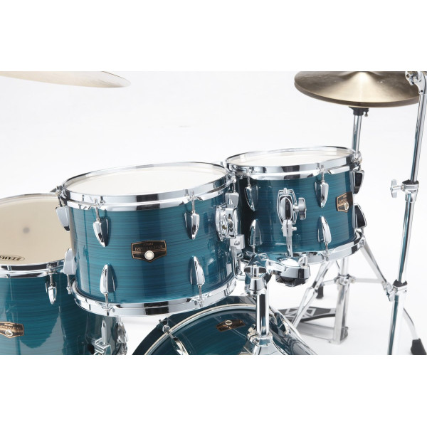 Tama IP58H6W-HLB Imperialstar Drum Set 5 pcs - Hairline Blue/Chrome HW + MEINL Cymbals HCS Cymbal Kit/Stage Master Doubl