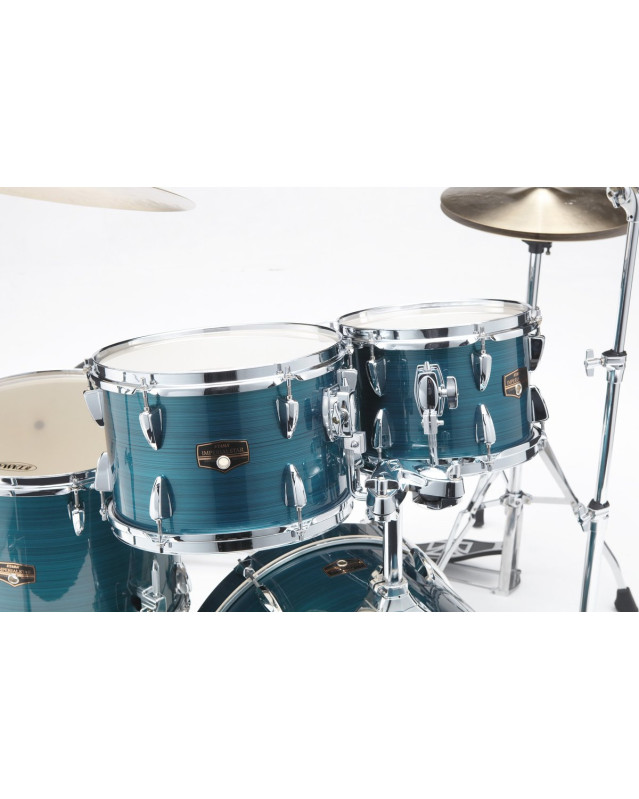 Tama IP58H6W-HLB Imperialstar Drum Set 5 pcs - Hairline Blue/Chrome HW + MEINL Cymbals HCS Cymbal Kit/Stage Master Doubl