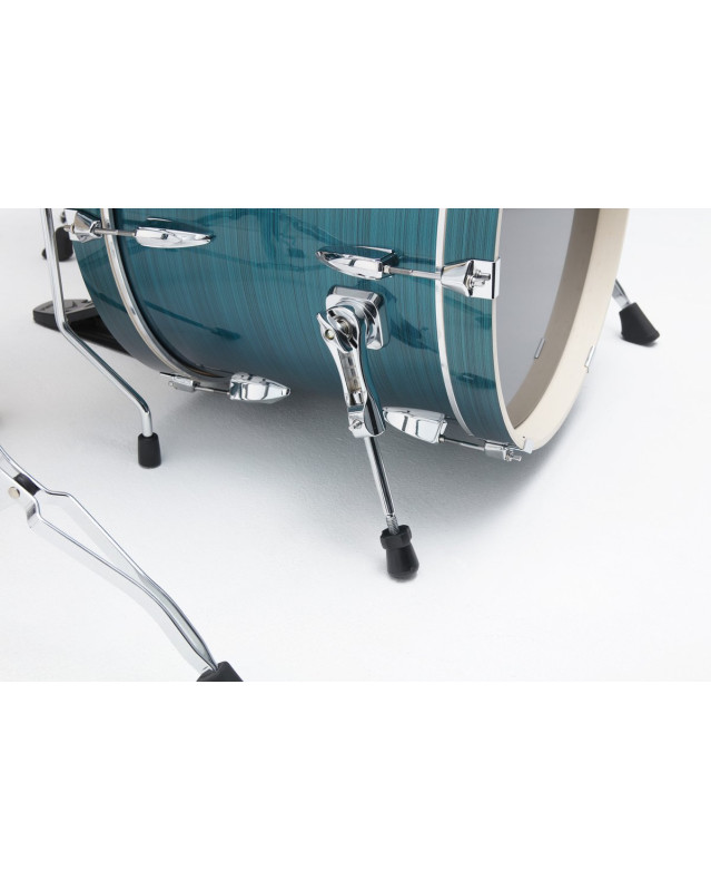 Tama IP58H6W-HLB Imperialstar Drum Set 5 pcs - Hairline Blue/Chrome HW + MEINL Cymbals HCS Cymbal Kit/Stage Master Doubl