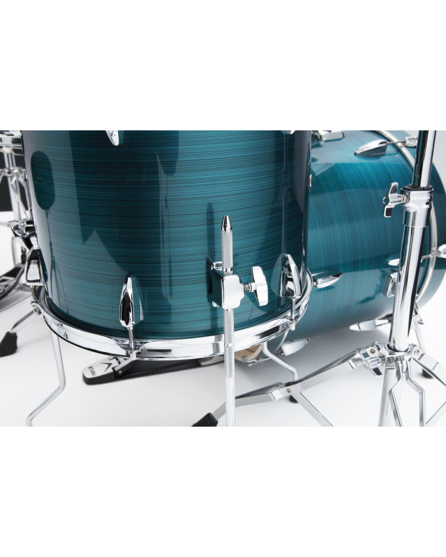 Tama IP58H6W-HLB Imperialstar Drum Set 5 pcs - Hairline Blue/Chrome HW + MEINL Cymbals HCS Cymbal Kit/Stage Master Doubl