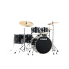 Tama IP62H6W-HBK Imperialstar Drum Set 6 pcs - Hairline Black/Chrome HW + MEINL Cymbals HCS Cymbal Kit/Stage Master Doub