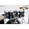Tama IP62H6W-HBK Imperialstar Drum Set 6 pcs - Hairline Black/Chrome HW + MEINL Cymbals HCS Cymbal Kit/Stage Master Doub