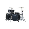 Tama IP72ZH8WBNBOB Imperialstar Drum Set 7 pcs - Blacked Out Black/Black Nickel HW + MEINL Cymbals HCS Cymbal Kit/Stage 