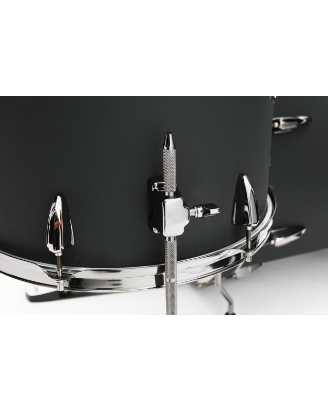 Tama IP72ZH8WBNBOB Imperialstar Drum Set 7 pcs - Blacked Out Black/Black Nickel HW + MEINL Cymbals HCS Cymbal Kit/Stage 